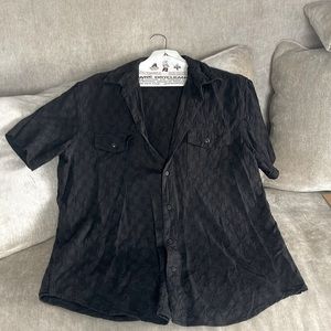 Men’s Machine short sleeve button down